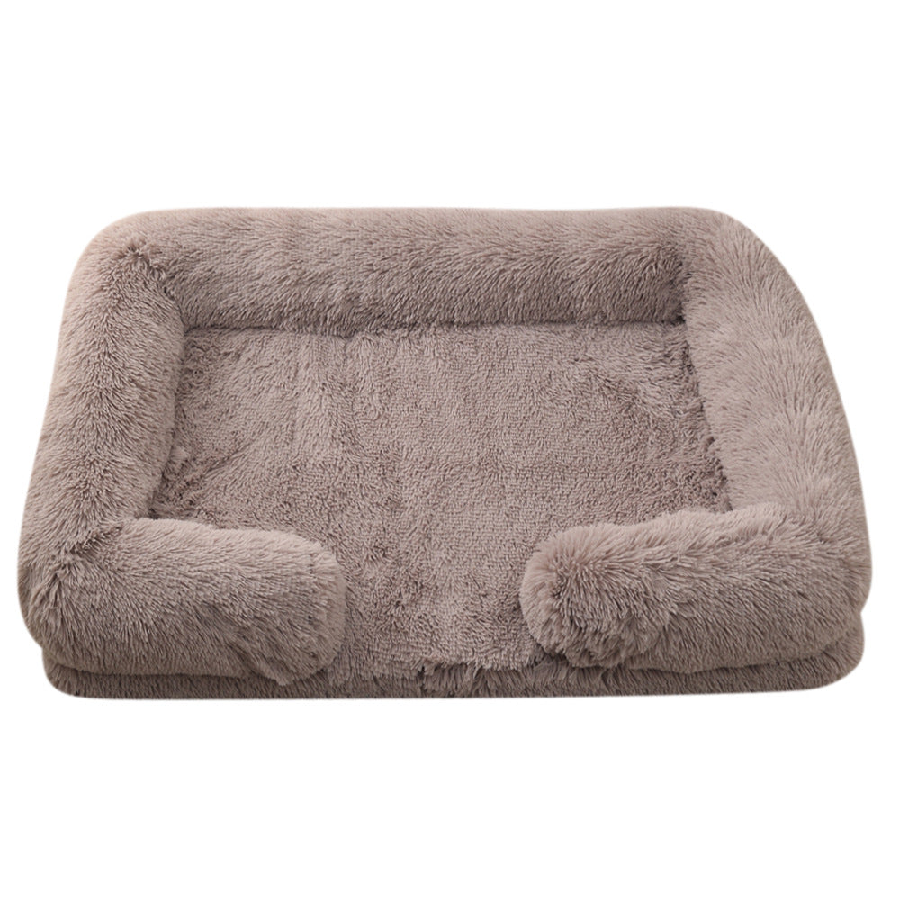 Plush Round Pet Bed (Comfy)